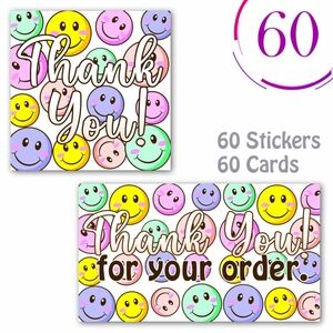 Thank you cards & Stickers